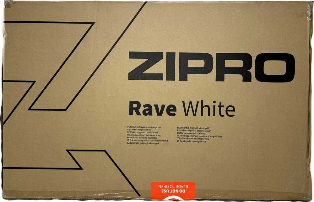 Fiksuotas dviratis Zipro Rave Baltas