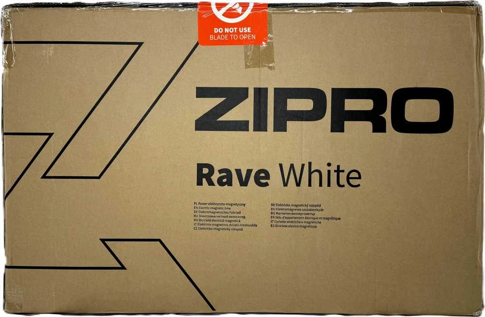 Fiksuotas dviratis Zipro Rave Baltas