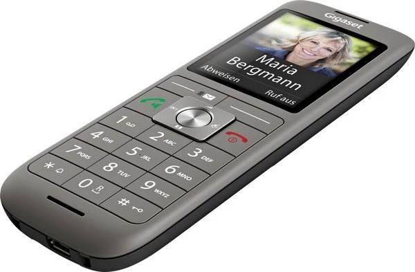 Gigaset CL660HX papildomas ragelis telefonui, pilkas