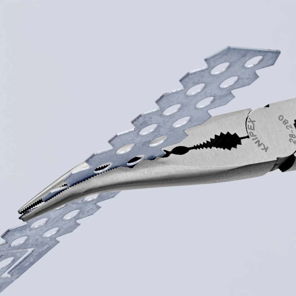 Replės ilgomis lenktomis žiaunomis KNIPEX 2881