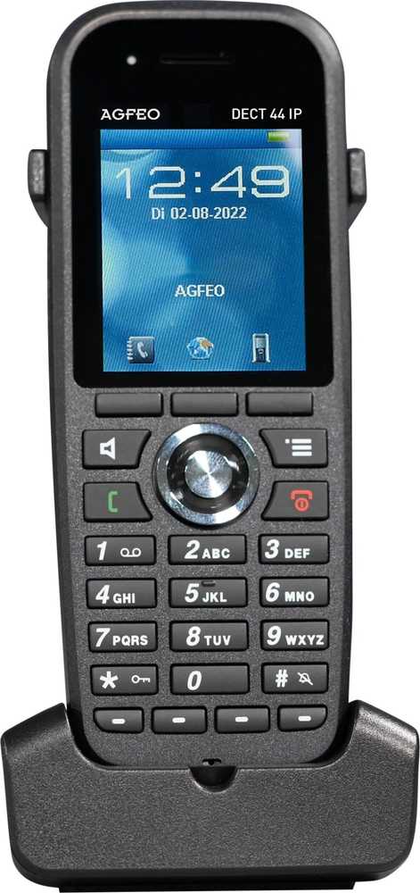 Fiksuotojo ryšio telefonas Agfeo AGFEO DECT 44 IP Mobilusis telefonas