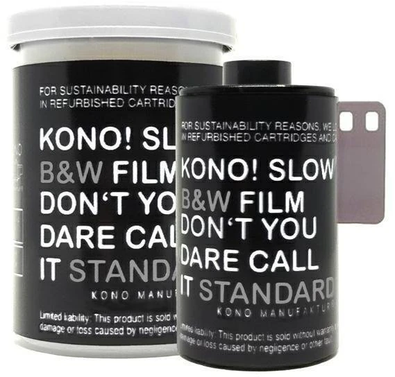 Fila Filmas - KONO Filmas Lėtas Juodai Baltas ISO 6 Juodai Baltas 6 ISO