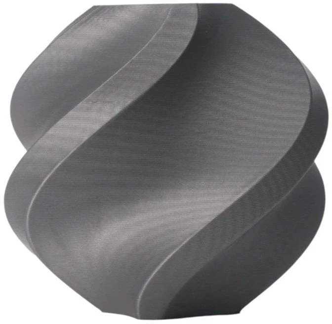 3D Plastikas – Filamentas ABS With spool/Su rite Sidabro spalvos | 1.75 mm, 1kg | Bambu Lab