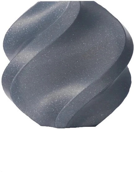 Bambu Lab PLA Sparkle plastikas 1.75mm 1kg - rinkinyje su daugkartine rite - Slate Pilkas Sparkle