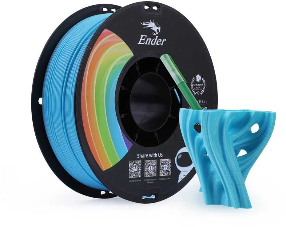 Creality Ender - PLA+ - 1.75mm - 1kg - Mėlynas