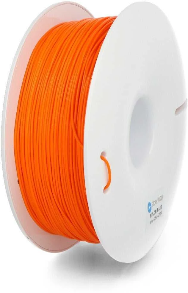 Oranžinis Fiberlogy Nylon PA12 1.75mm siūlas ant ritės