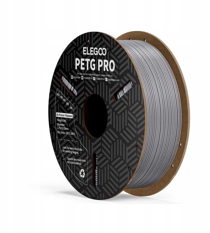 ELEGOO PETG Pro filamentas (pilkas)
