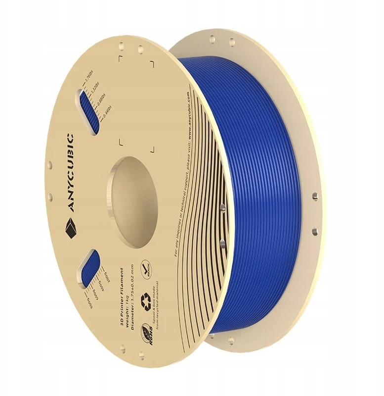 PLA Anycubic 1 KG Filament (Mėlyna)