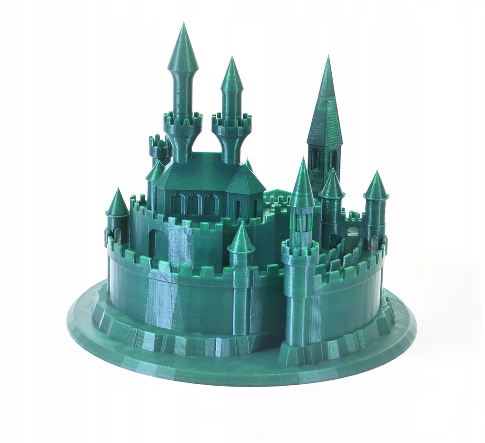 Prusa PLA filamentas 1.75mm 1kg – opalo žalias