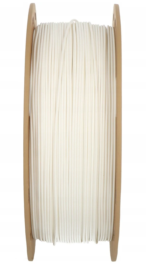 „Polymaker Panchroma PLA“ matinis popierius 1,75 mm, 1kg – medvilnė Baltas