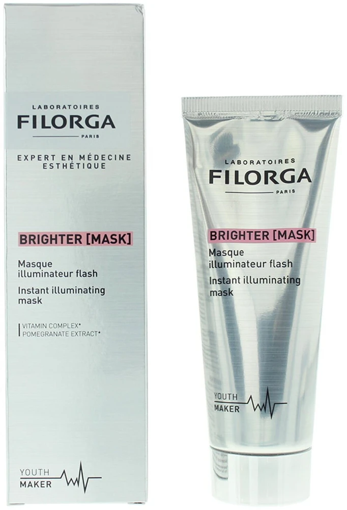 Filorga Filorga, Brighter Instant, Brightinimo gelinė kaukė veidui, 75 ml, moterims