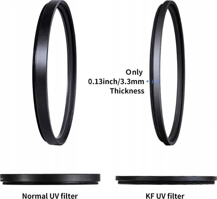 Filtras Kf Filtras Uv Hd Mc Slim C Hmc K&f Concept 37mm / Kf01.1417