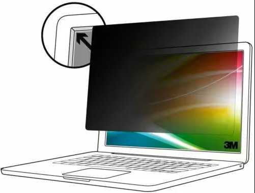 Filtras 3M Bright Screen Privatumo filtras