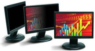 3M PF22.0W Privacy Filter for LCD Monitorius 22.0" Juodas, 47.4 x 29.7 mm