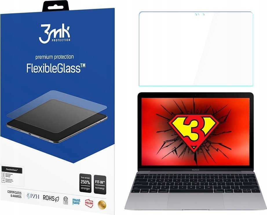3Mk apsauga HP Elite x2 1012 G1 - iki 13" 3mk FlexibleGlass