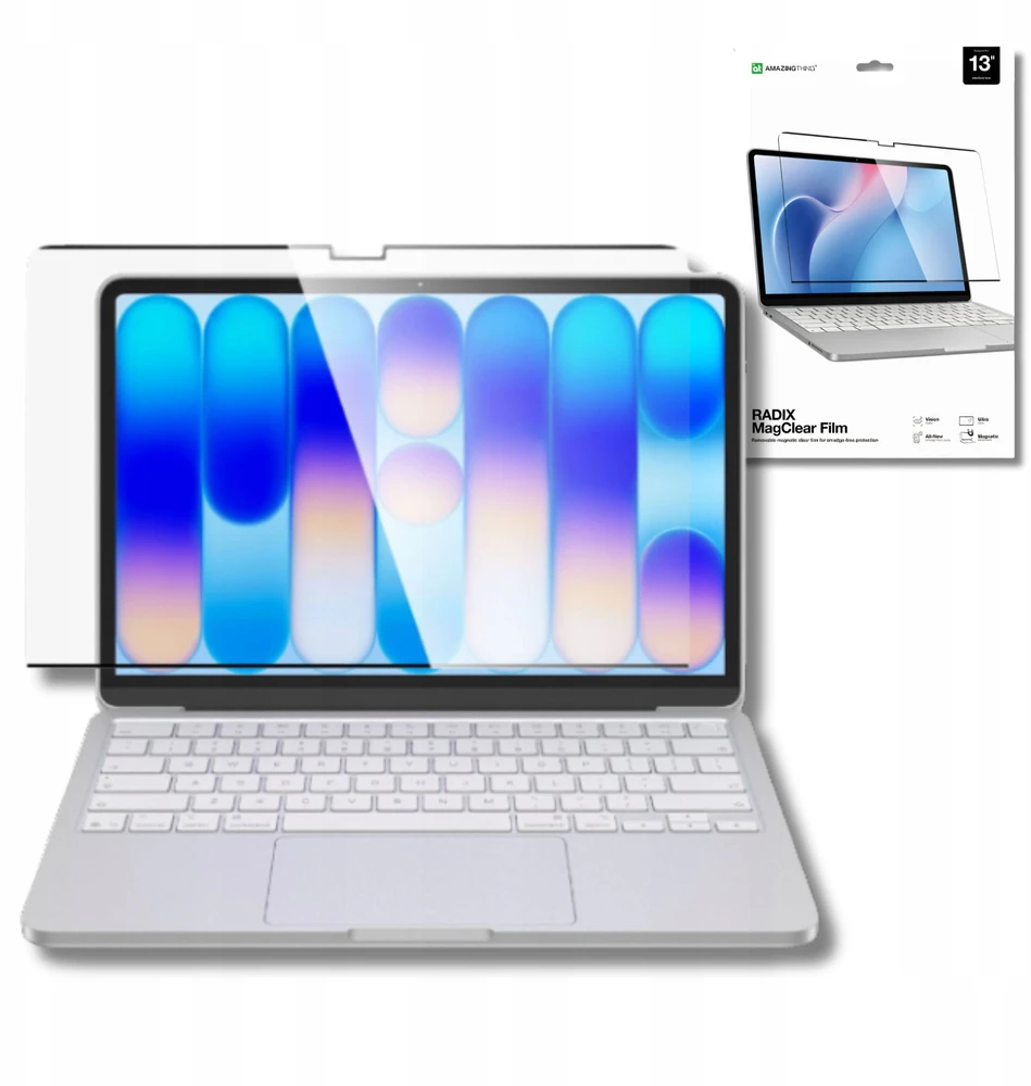 „AmazingThing Radix MagClear“ plėvelė, skirta 13 colių „MacBook Neo“
