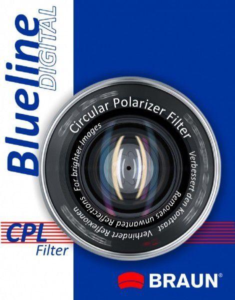 Filtras Braun Blueline CPL 77mm (bluecpl77)