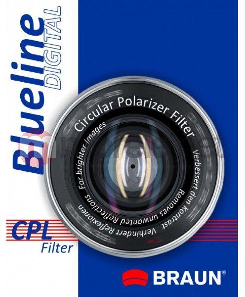 Filtras Braun Phototechnik Filtras foto Blueline CPL 37mm blucpl37