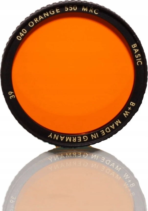 Filtras B+W Filtras oranžinė Basic 040 Oranžinis MRC 1102657 52mm