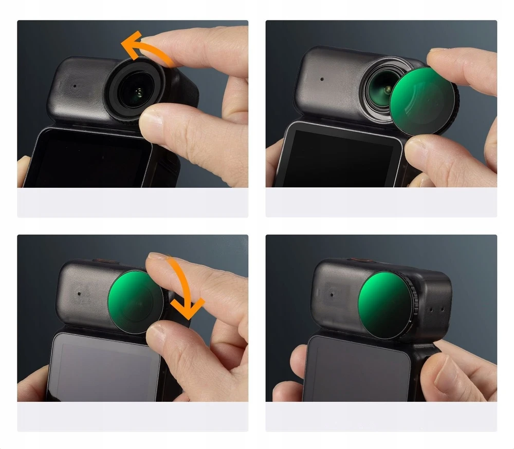 KF filtro CPL poliarizacinis filtras KF NANO-X 8K Ultra HD dėklas DJI Osmo Nano kamerai / KF12.0032