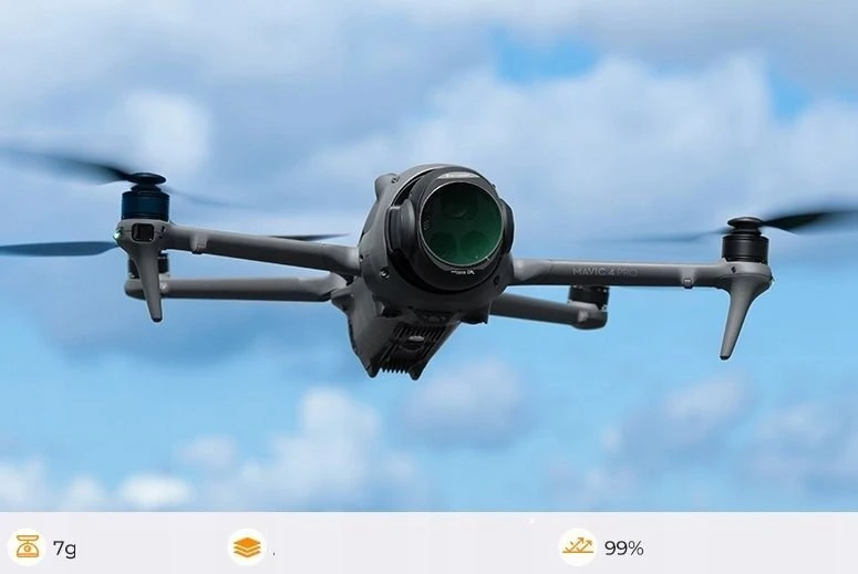 K&F Concept Nano-X 8K HD CPL poliarizacinis filtras skirtas dronui DJI Mavic 4 Pro / KF01.2071V1
