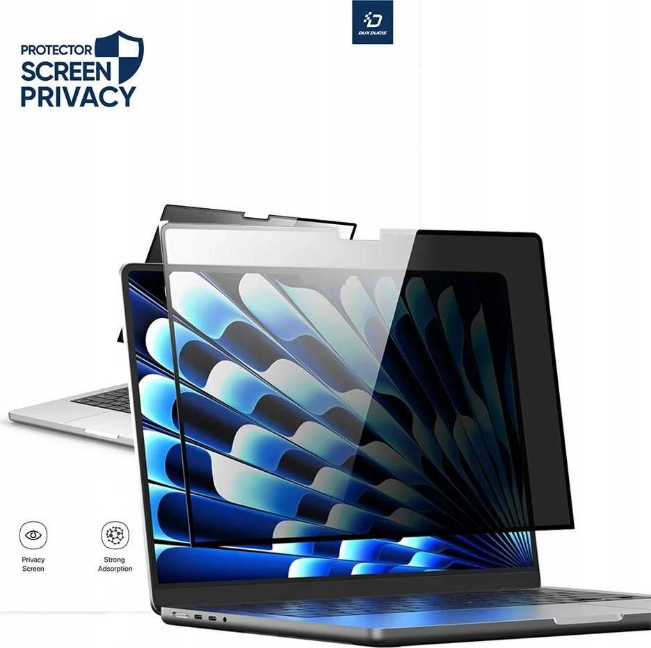 Dux Ducis privatumo filmas MacBook Pro 15” (2017/2018 m.)