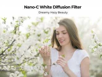 K&F Concept Nano-C HMC baltos miglos difuzinis filtras - 67 mm