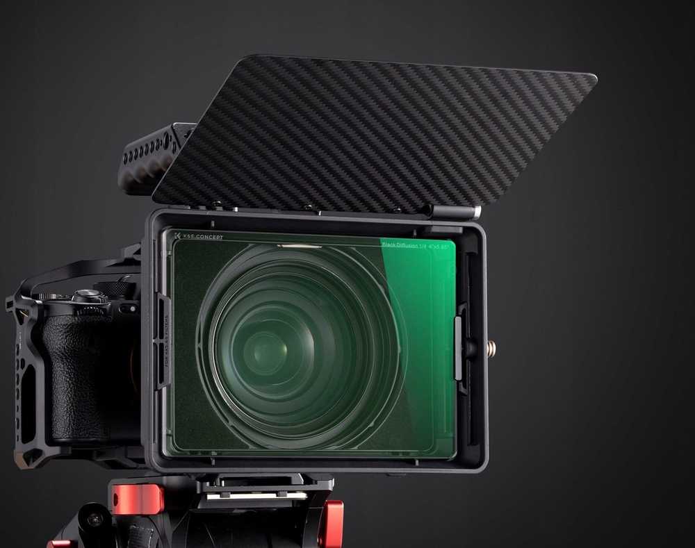 Filtras Filmowy Juodas Diffusion 1/8 Do Matte Box Tilta Smallrig 4x5.65 / K&f Concept / Kf01.2452