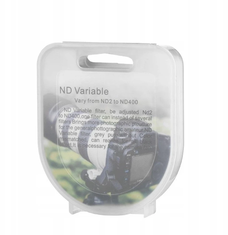 Freepower filtras „FreePower ND2-400“ kintamo neutralaus tankio filtras, 52 mm