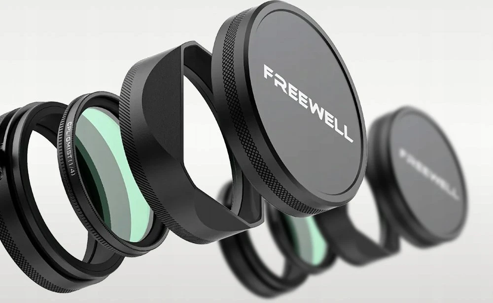 Freewell FujiX100 filtrų rinkinys su objektyvo gaubtu (juodas)