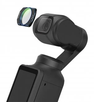 Filtras Greenl Rinkinys filtrų CPL / VND / Juodas Mist 1 / 4 Telesin S5-FLT-44-TDJ kameroms DJI Osmo Pocket 4 / 3