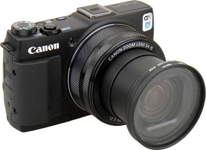 Filtruoti JJC adapterį su 58 mm FA-DC58E filtru, skirtu CANON PowerShot G1X MARK II