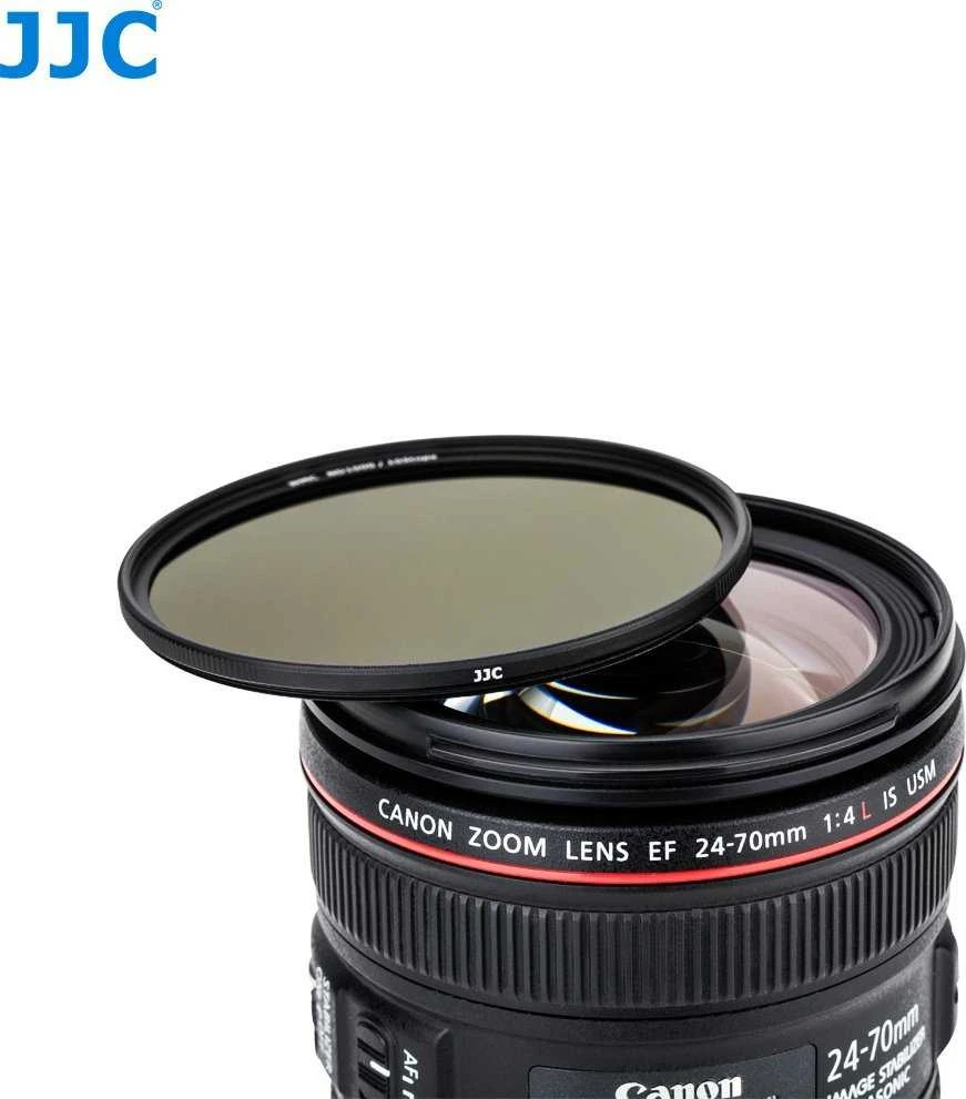 Filtrai - JJC ND1000 10 žingsnių neutralaus tankio filtras 72 mm HD stiklas