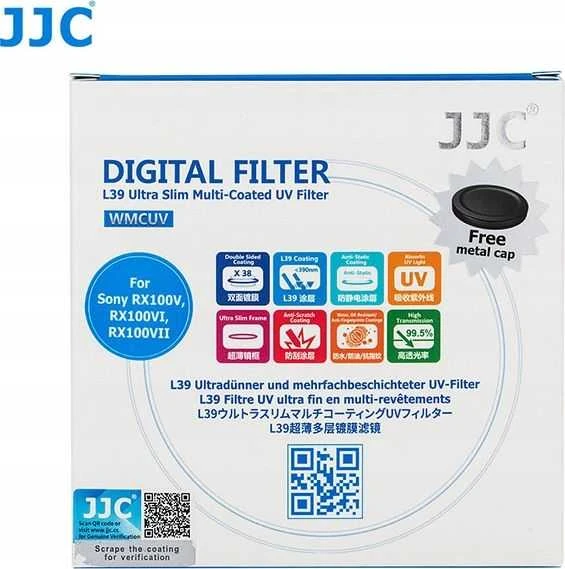 Filtras - JJC F WMCUVR6 Ultra Slim MC UV filtras 19 sluoksnių danga
