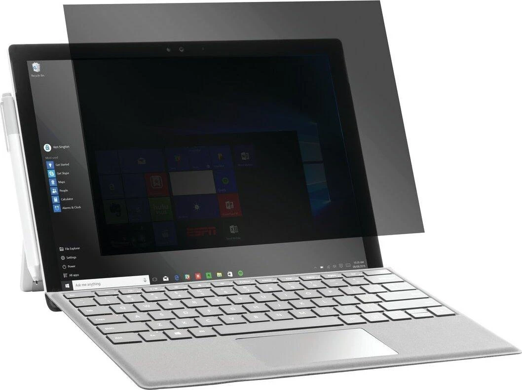 „Kensington“ privatumo filtras, 2 krypčių, nuimamas, skirtas „Microsoft Surface Go“
