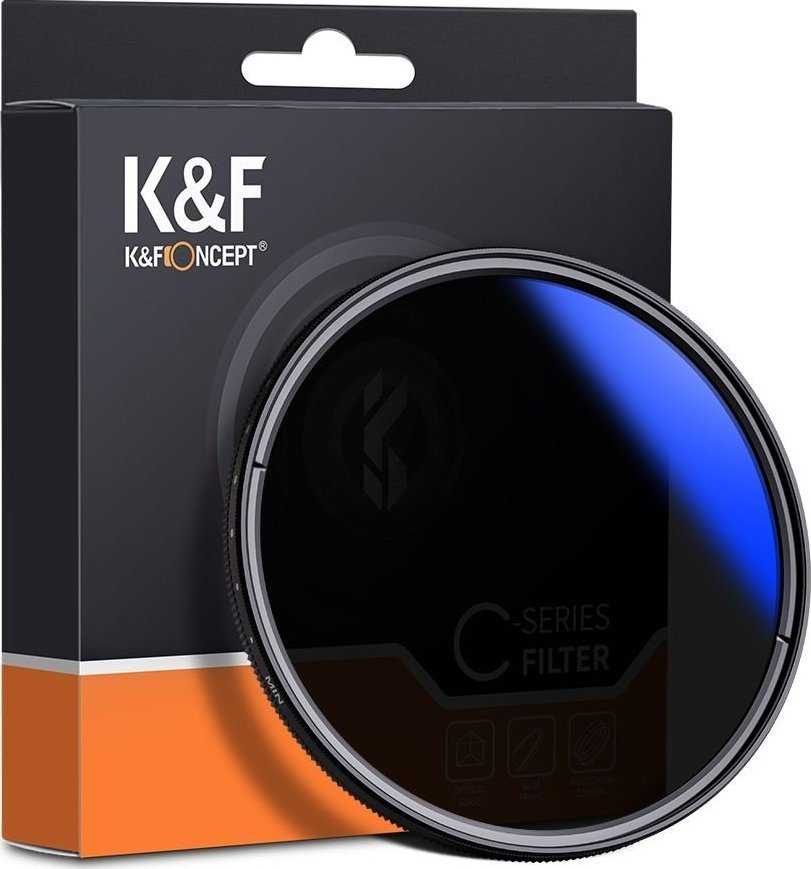 Filtras Kf Filtras 58mm Kf X Fader Pilkas Regulated Nd2-nd400 / Kf 01.1401