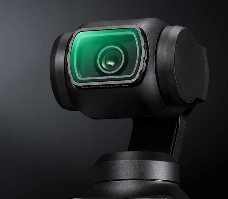 Filtras Kf Filtras Dyfuzyjny Hd Juodas Diffusion 1/4 K&f Concept Do Dji Osmo Pocket 3 / Kf01.2533