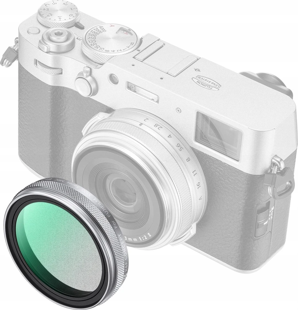 Filtras Kf Filtras Dyfuzyjny Juodas Diffusion 1/4 Nano-x K&f Concept Do Fujifilm X100 X100s X100vi X100f / Kf01.2704
