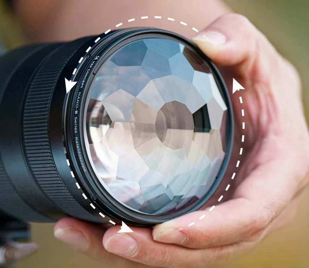 Fotografijos Filtras - K&F Concept Nano-B Kaleidoskopinis 77mm Efekto Filtras