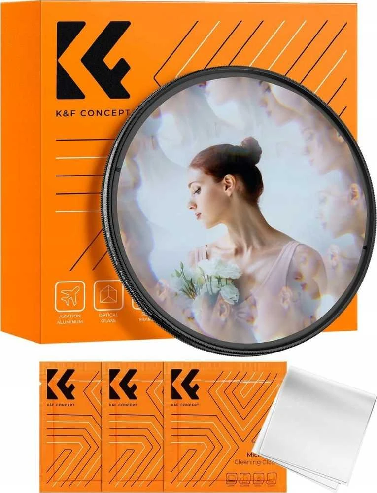 Fotografijos Filtras - K&F Concept Nano-B Kaleidoskopinis 77mm Efekto Filtras