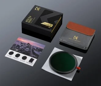 Filtro rinkinys K&F Concept Nano-X MRC CPL & Fader ND02-32 & Juodas Mist 1/4 - 46 mm