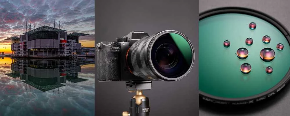 Fotografijos filtras - K&F Concept Nano-X MRC CPL 95mm Poliarizacinis Filtras