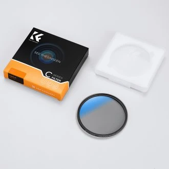 Cpl filtras - K&F Concept 72 mm apvalus poliarizacijos filtras.