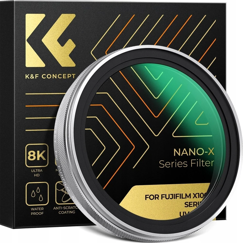 Filtras K+F UV Nano-X MRC K&F Concept, skirtas Fujifilm X100 X100s X100v X100f X100vi / Kf01.2703