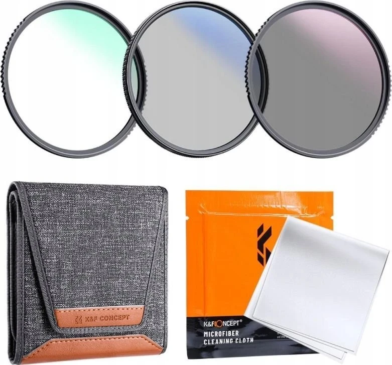 Filtras Kf filtrų rinkinys 4in1 Nano-k UV Cpl Nd4 K&f 95mm / 95 Mm / Sku.2256v2