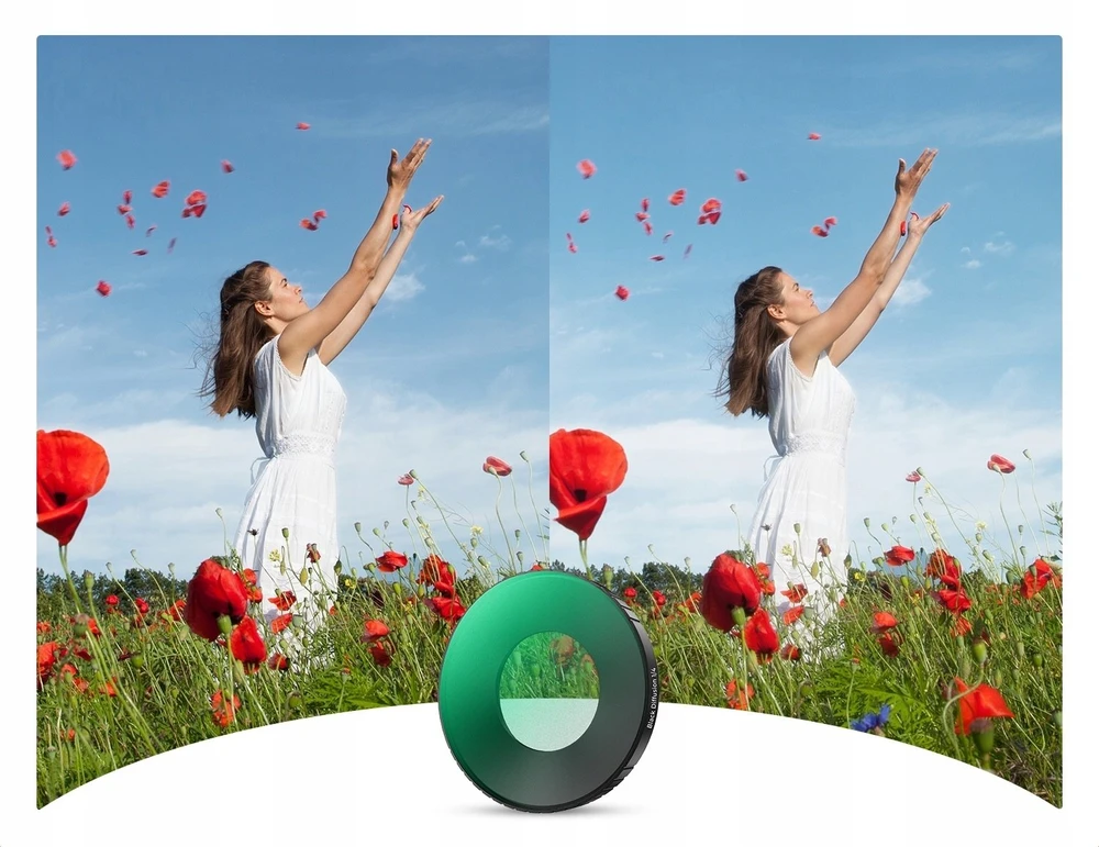 Filtras Kf Juodas Diffusion 1/4 Nano-x Insta360 Go Ultra kamerai / K&f Concept / Kf12.0012 (SB11898)