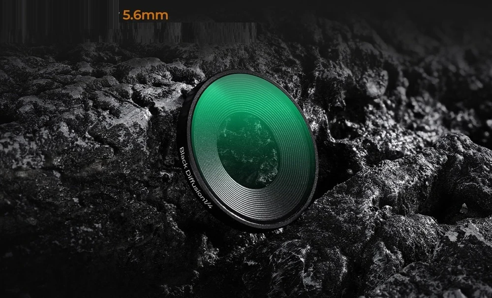 Filtras Kf Juodas Diffusion 1/4 Nano-x Insta360 Go Ultra kamerai / K&f Concept / Kf12.0012 (SB11898)