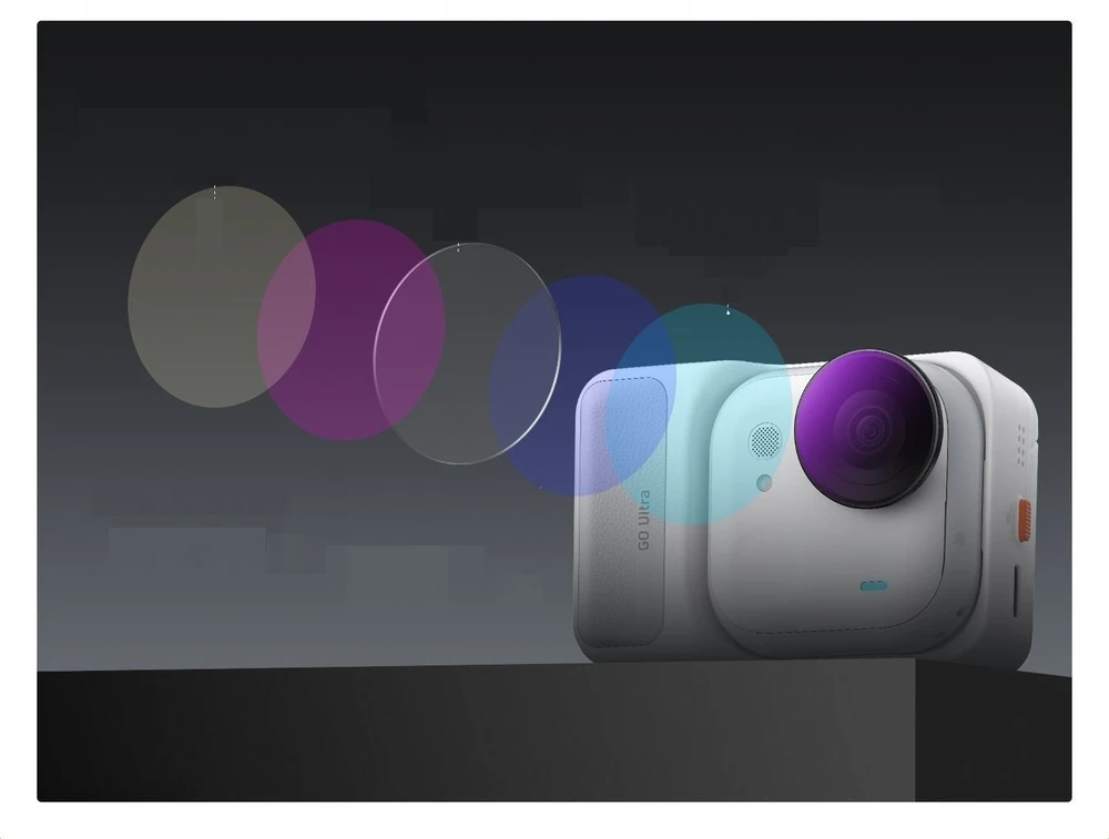 K&F CONCEPT ND/PL filtrų rinkinys Insta360 Go Ultra kamerai, ND8–ND64, SKU.1673