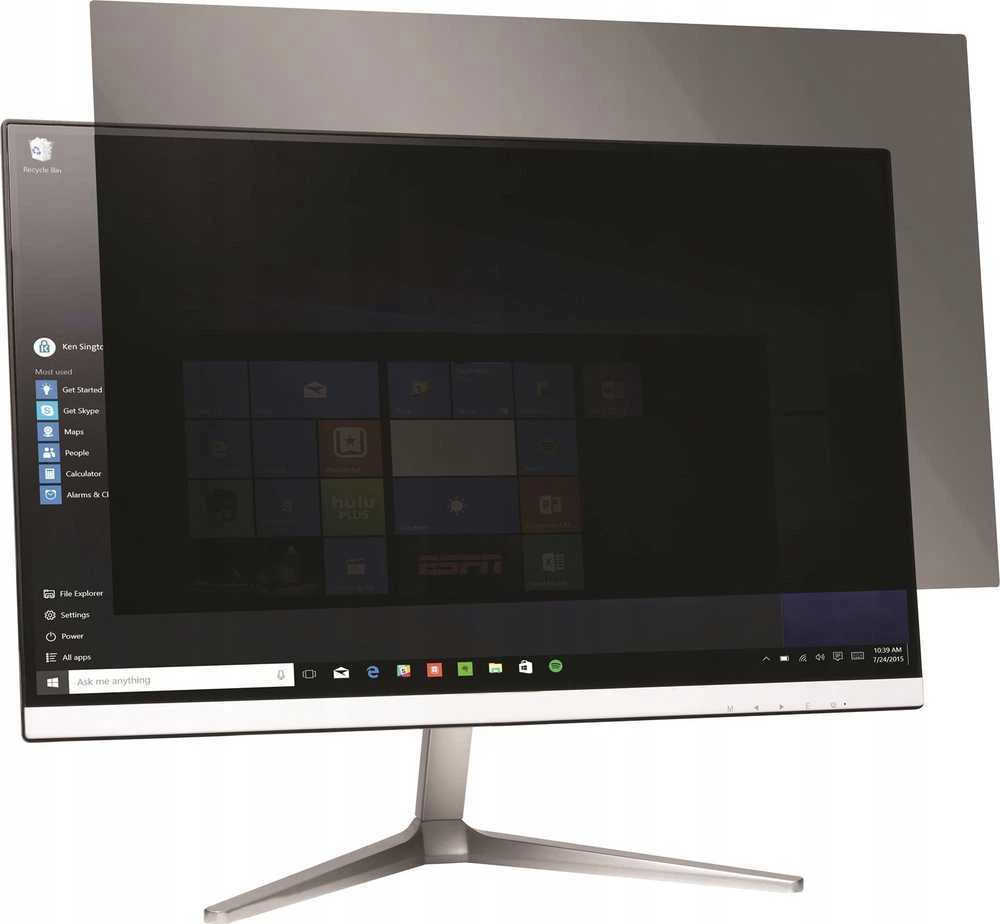 Leitz KENSINGTON 627208 filtras, dvipusis nuimamas 34 colių Samsung C34H890 lenktas monitorius