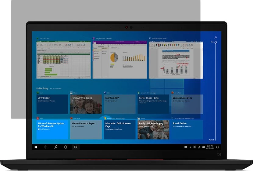 LENOVO 13.3" PREMIUM CLARITY PRIVACY FILTER FOR X13 GEN2 (16:10)